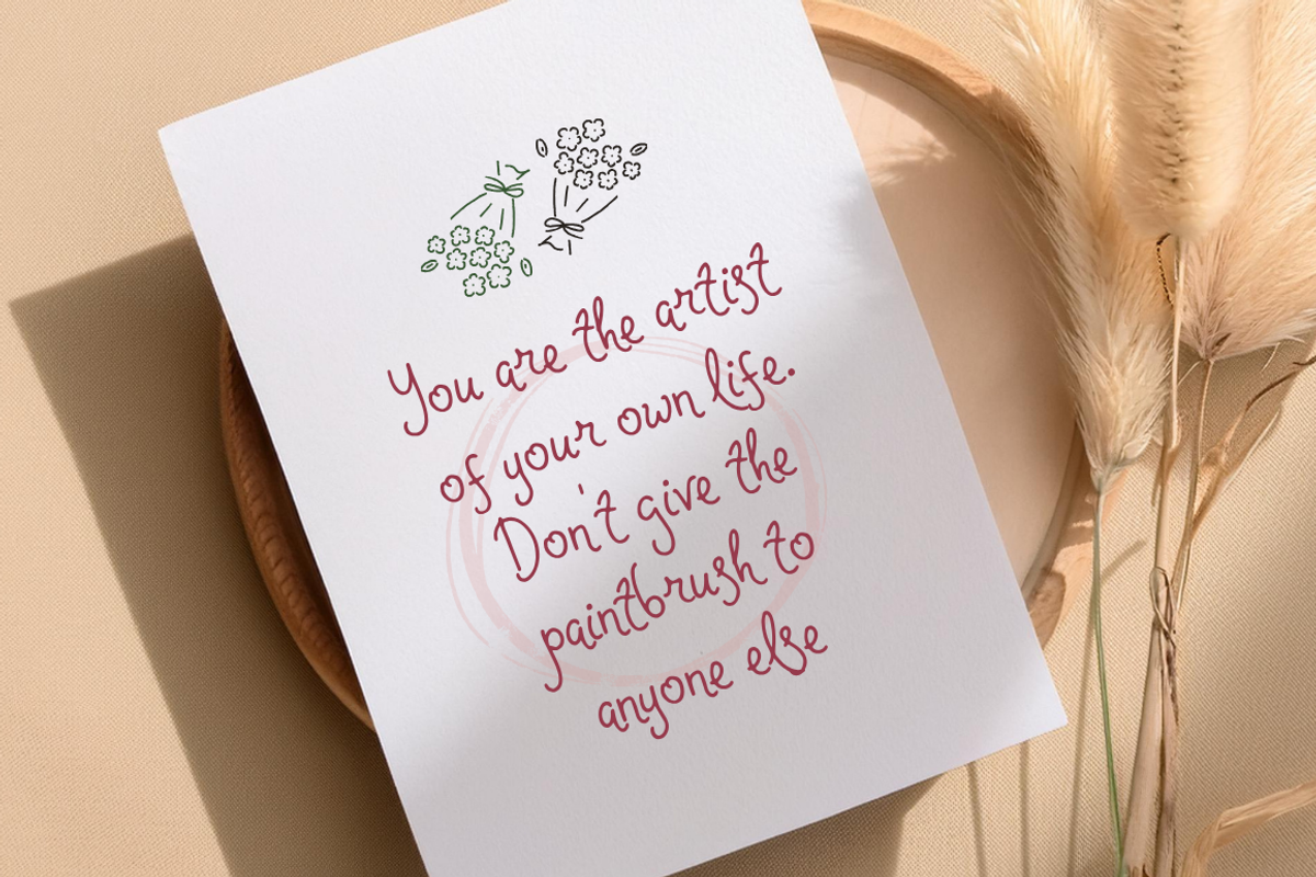 Swirly Delight - Handwritten Font, a Handwritten Font by Sronstudio (Photo 9 of 10)