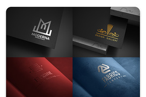 70 Deluxe Logo Mockups 97% OFF