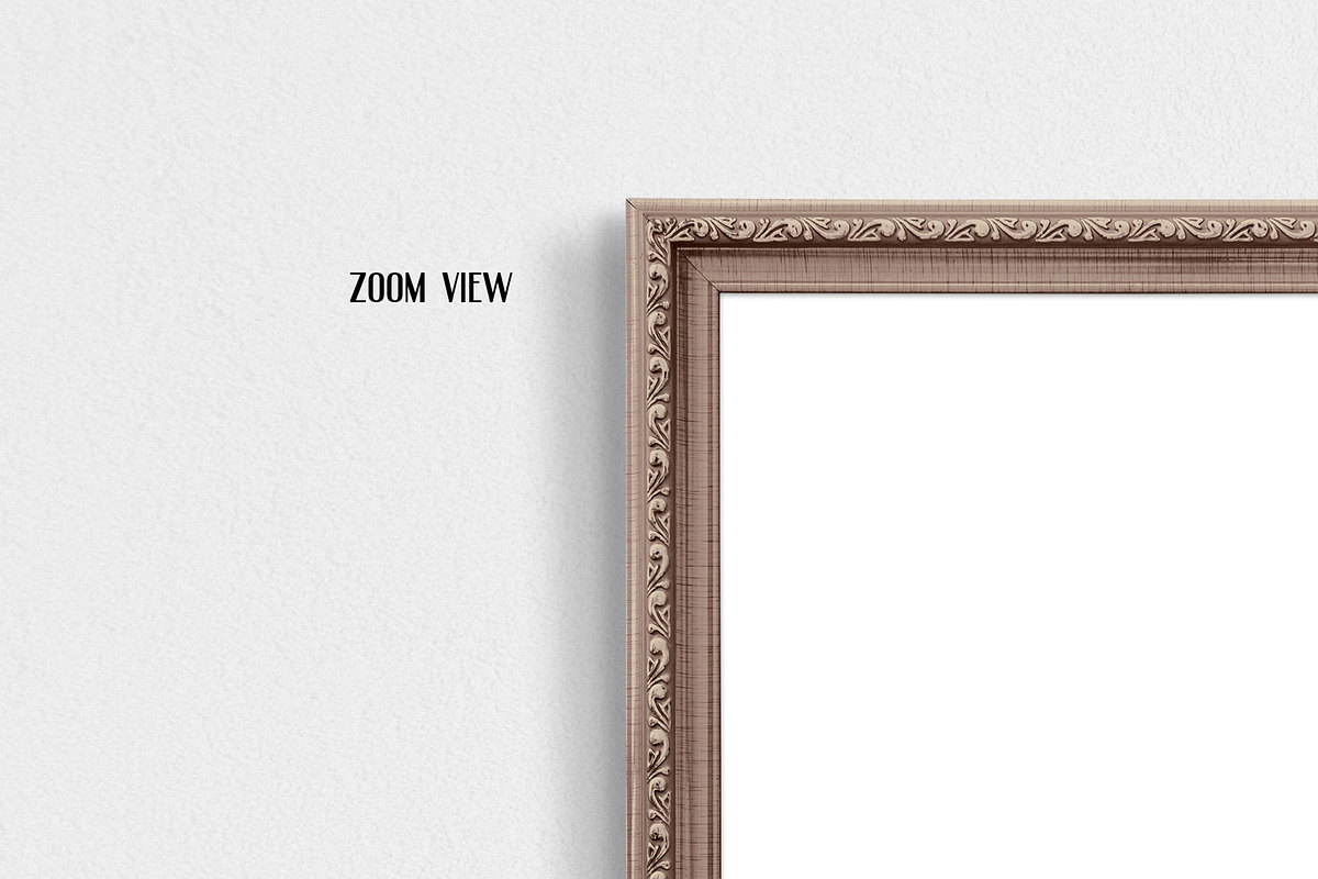 Isolated Old Frames Mockup, a Print Template by Dorado Stock (Photo 6 of 7)