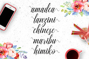 Ganesha Script, a Script Font by Lettersams (Thumbnail 7 of 7)