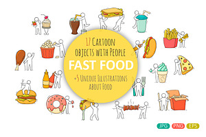 Fast Food with little People