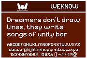 Kitchen Bar font, a Sans Serif Font by weknow (Thumbnail 3 of 8)