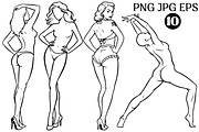 Lovely butts, an Illustration by DreamCafeArt (Thumbnail 1 of 7)