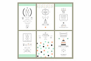 18 templates of invitations VECTOR, a Card Template by Lera Efremova (Thumbnail 2 of 4)