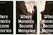 Heartfield - Vintage Condensed, a Serif Font by Qweera Studio (Thumbnail 4 of 12)