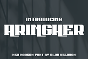 Aringher, a Serif Font by alon kelakon (Thumbnail 1 of 4)