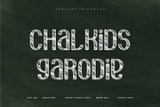 Chalkids Garodie - Marker Font, a Sans Serif Font by Iqsiart Studio (Thumbnail 1 of 6)