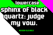 Nexgen SLD Font Family, a Sans Serif Font by Alphabet Agency (Thumbnail 7 of 7)