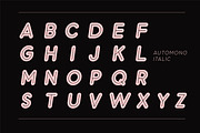 Automono Fonts, a Sans Serif Font by caocastudio (Thumbnail 6 of 16)