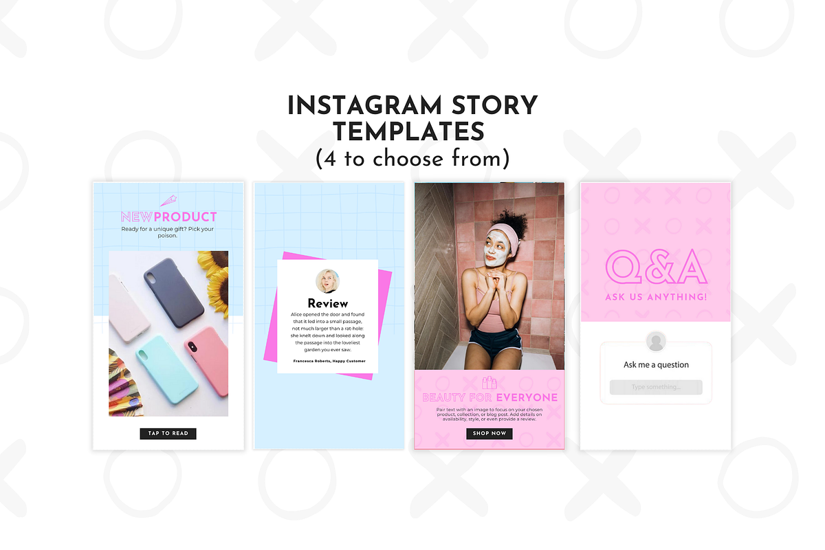 Instagram Template Bold Canva, a Social Media Template by ltsdesigns (Photo 3 of 4)