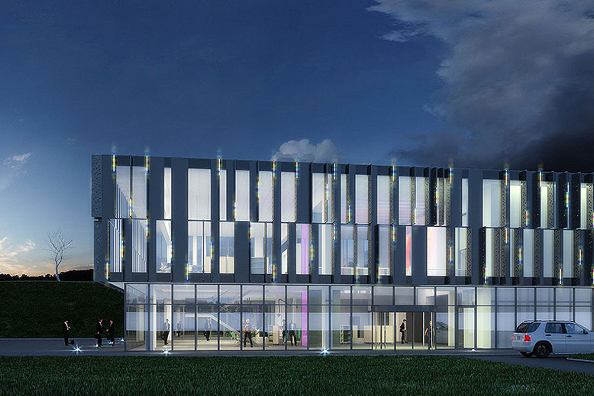 Cultural Center Building, an Architecture 3D Model by 3DNUTS (Photo 2 of 19)