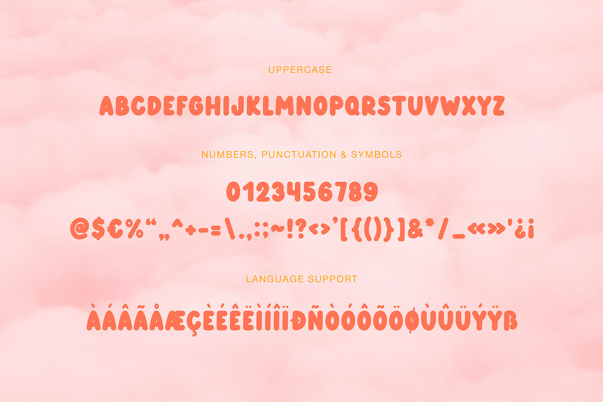 Bubblegum | Font duo, a Script Font by JuliaVolkova (Photo 3 of 12)
