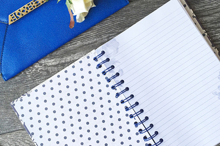 Le Bleu: Open Journal Mockup