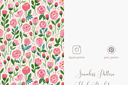 Pink Rosebud Seamless Pattern PNG, a Pattern Graphic by Pati Charm Studio (Thumbnail 5 of 6)