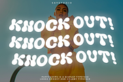 puffy chips retro typeface, a Sans Serif Font by Say Studio (Thumbnail 4 of 15)