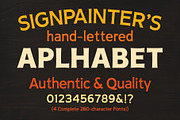 Handbrushed Gothic, a Handwritten Font by Mr Geoff (Thumbnail 5 of 6)