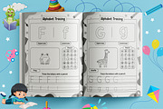Alphabet Letter Tracing Book, a Templates & Theme by Book2bees (Thumbnail 5 of 5)