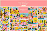 Autumn Time 1- 186 AI illustrations, a Seasonal Illustration by Pundateam (Thumbnail 2 of 9)