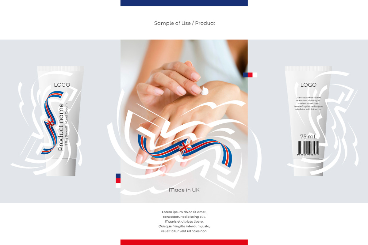 UK flag ribbon vector, a Templates & Theme by Simbos (Photo 5 of 9)