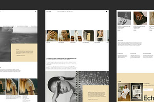 Editorial Squarespace Website, a Squarespace Template by Studio TSM