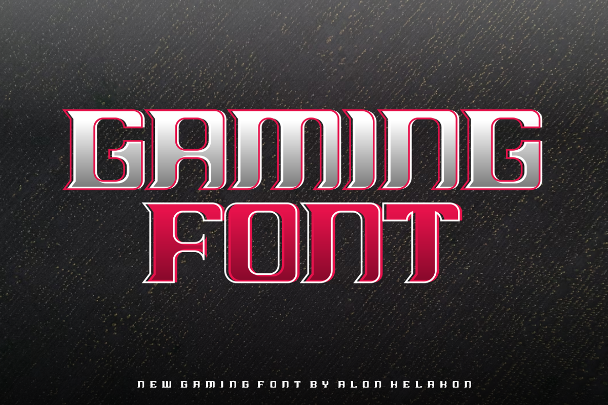 Squad Gaming Font, a Sans Serif Font by alon kelakon (Photo 3 of 4)