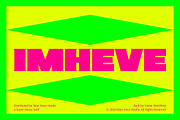 Imheve - Super Heavy Serif Display, a Serif Font by Nian Keun Studio (Thumbnail 1 of 10)