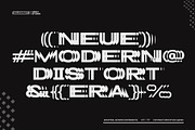 Glasset – Experimental Distort Font, a Sans Serif Font by Drizy (Thumbnail 2 of 10)