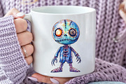 Coquette Halloween Voodoo Doll Clipa, an Illustration by Rose Art (Thumbnail 7 of 7)