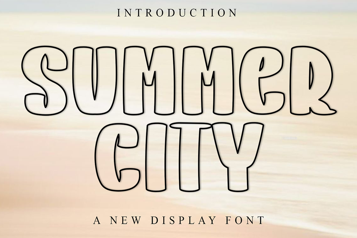Summer City, a Script Font by FreshTypeINK (Photo 1 of 8)