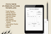 Digital Business Planner Template, a Stationery Template by DesignByStore (Thumbnail 2 of 5)