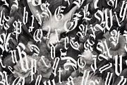 Gothic vector letters - 031, an Object Graphic by GeekClick (Thumbnail 4 of 17)