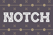 Notch, a Slab Serif Font by Satchel & Sage (Thumbnail 1 of 4)