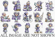 Whimsical Summer Funny Grandma PNG, an Illustration by Canvas Craft (Thumbnail 3 of 7)
