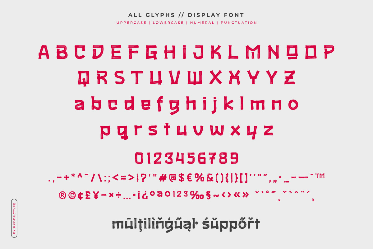 Bodysport - Display Font, a Sans Serif Font by productype1 (Photo 11 of 11)
