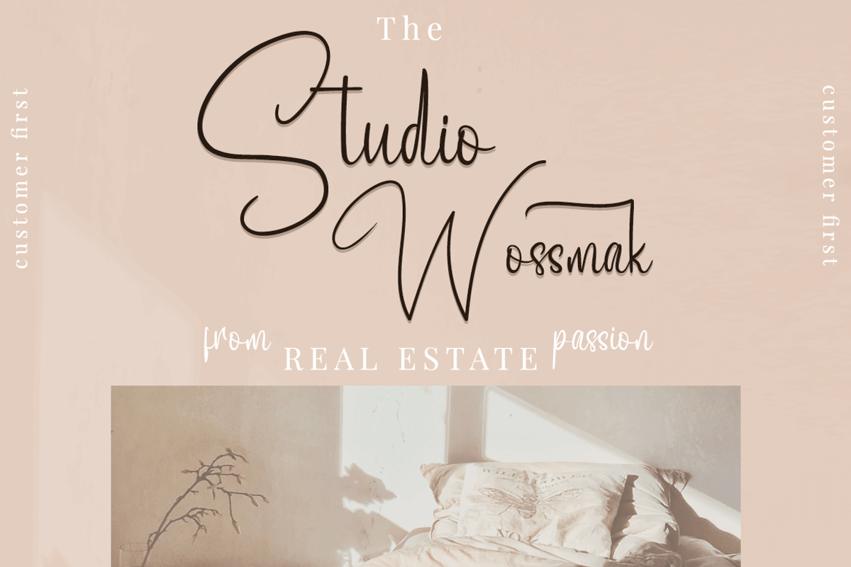 Adigussto, a Script Font by twinstd (Photo 2 of 14)