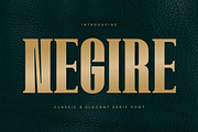 Negire, a Serif Font by Almeera Std (Thumbnail 1 of 6)