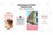 Instagram Template Cute Canva, a Social Media Template by ltsdesigns (Thumbnail 3 of 4)