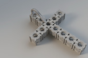Diamond cross with hidden loop, an Object 3D Model by 3D Models by Obshansky (Thumbnail 6 of 9)