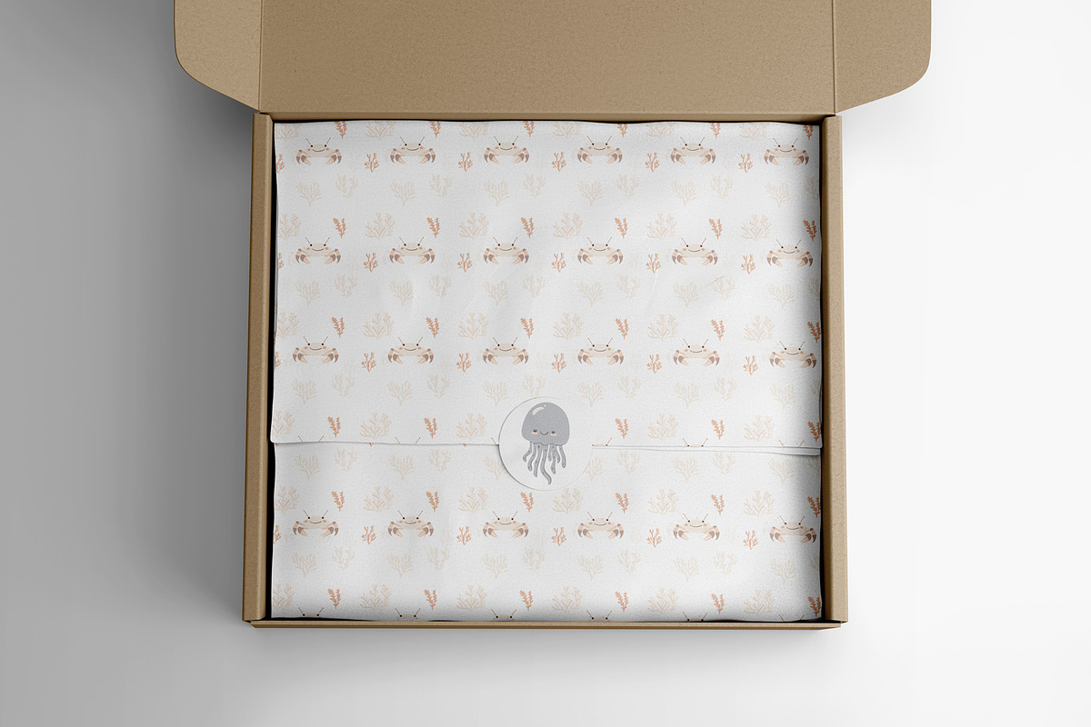 Ocean Adventure Bundle, an Animal Illustration by Mariia Kovalchuk (Photo 7 of 12)