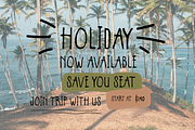 Summer Vacation! - Display Typeface, a Font by Jetsmax® Studio (Thumbnail 4 of 10)