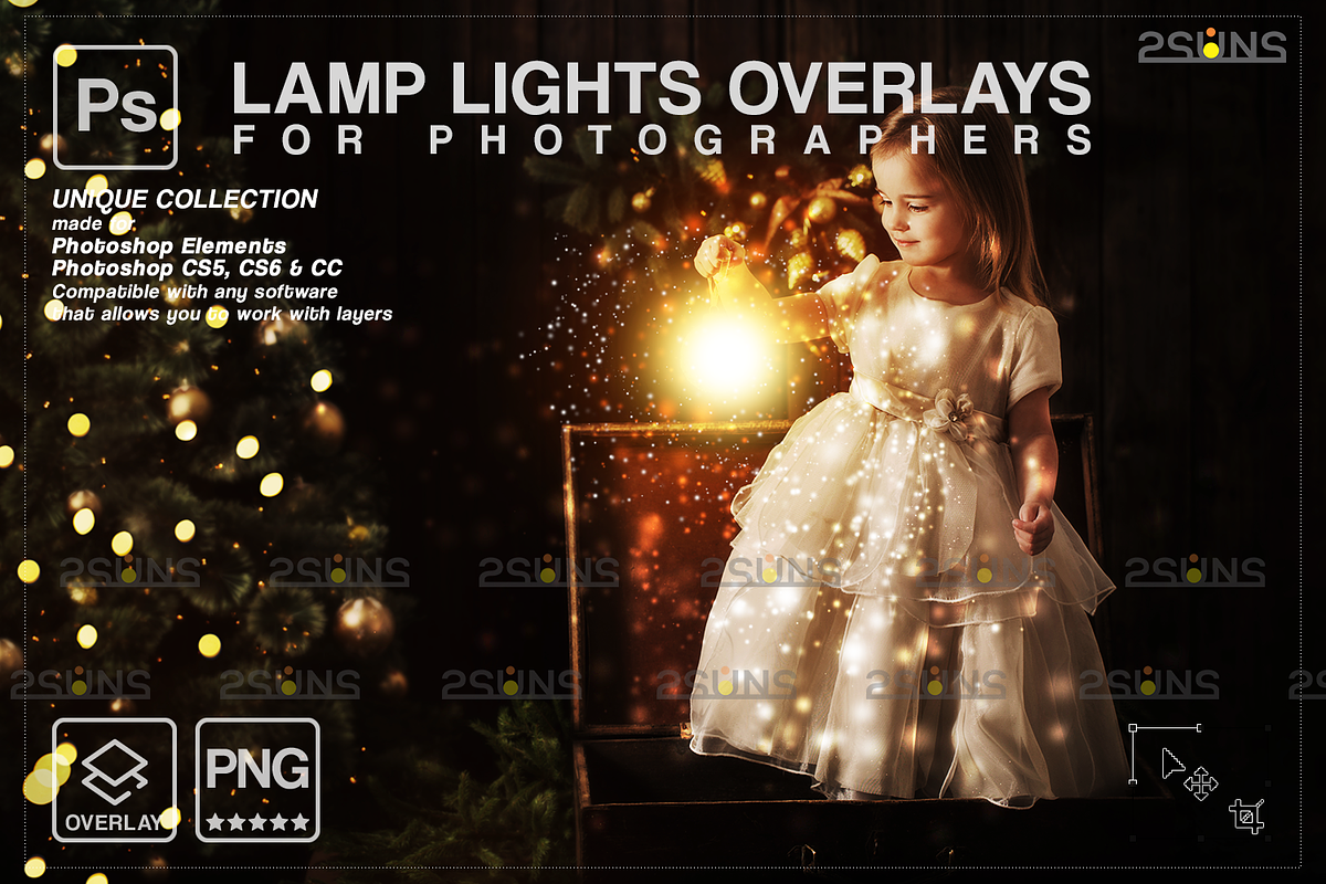 Lamp light photoshop overlay, an Object Graphic by 2SUNS (Photo 1 of 9)