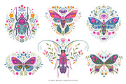 Folk Art Vector Collection, a Pattern Graphic by Molly art (Thumbnail 2 of 15)