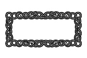 Chain Border Frame SVG Bundle, an Illustration by Designs_River (Thumbnail 24 of 31)