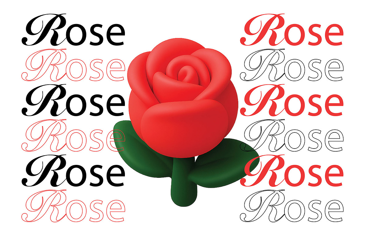 Flowers and Plant 3D Icons set, an Icon by Iwanistic (Photo 4 of 6)