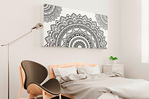 Seamless Patterns And Mandalas