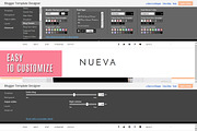 Blogger Template Responsive - Nueva, a Websites & App Template by Vefio Themes (Thumbnail 2 of 3)
