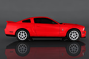 Ford Shelby GT500, a Cars & Vehicle 3D Model by valtriiu (Thumbnail 4 of 12)