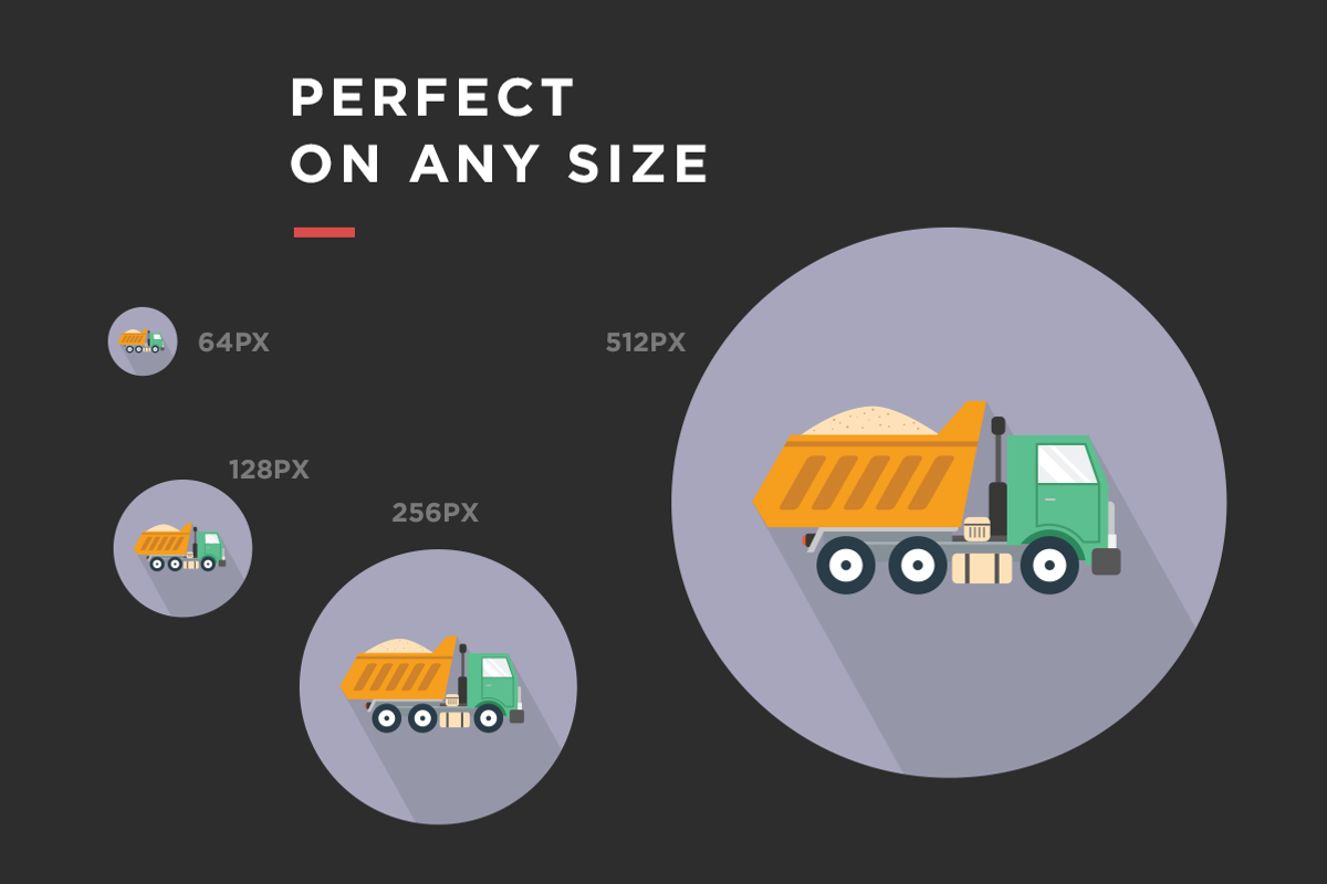 Jumbo Flat Vector Icons Pack, a Solid Icon by Jumbo Icons