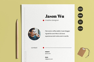 Minimalist Creative Resume