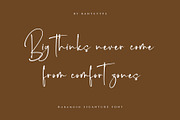 Haramosh - Elegant Signature Font, a Script Font by RantautypeStudio (Thumbnail 2 of 16)